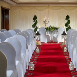 McShain Wedding Ceremony. Killarney Plaza Hotel & Spa.
